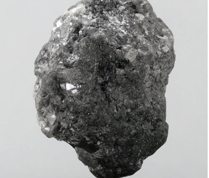 19.41 CT Rough Shape Natural Diamond Grey (Salt And Pepper) Color I3 Clarity (16.76 MM)