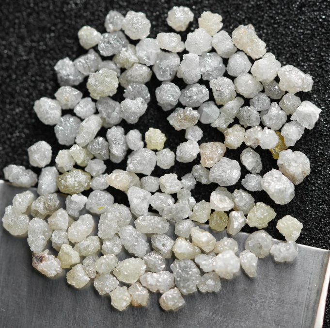 5 PCS 1.00 C.T.W Natural White Diamond