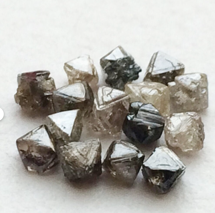 2-3mm Brown Rough Diamond