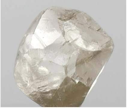 0.76 CT Rough Shape Natural Diamond Brown Color VS1 Clarity (4.12 MM)