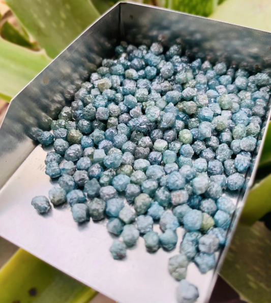 Blue Raw Diamond